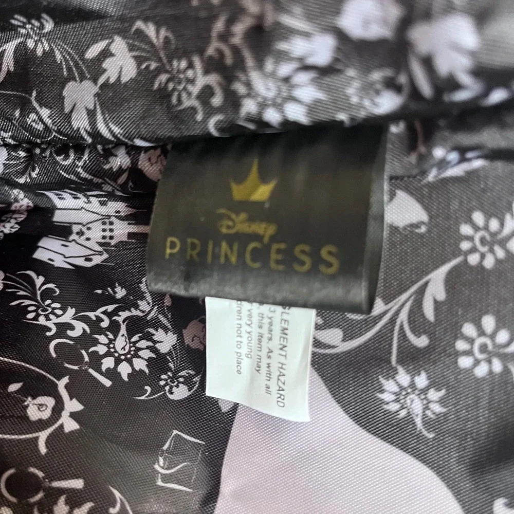 Disney Princess Dreaming of Belle Beauty & the Beast Floral Print Tote Bag (tru)